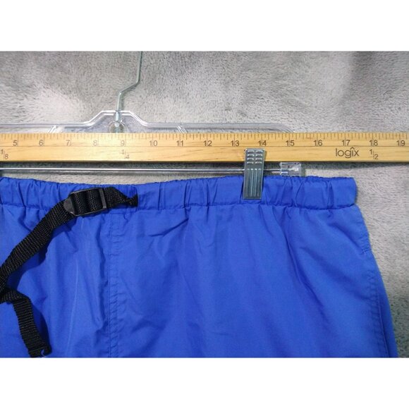 Vintage Helly Hansen Shorts Mens XL Blue Pull On Belted Hiking Outdoor - Picture 3 of 10